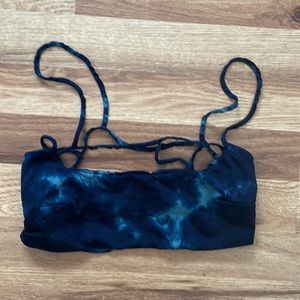 Sunbeam Scoop Top in Rain Tie Dye